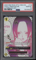 You'll Frighten Me... One Piece Card Game OP14-EB04 Alternate Art #118 PSA 10 #2