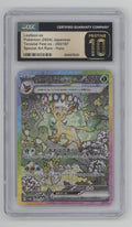 Leafeon ex Pokemon Terastal Fest ex Special Art Rare Holo JP 200 CGC 10 Pristine