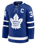 Auston Matthews Toronto Maple Leafs Fanatics Captain Patch Home Premium Jersey - Blue
